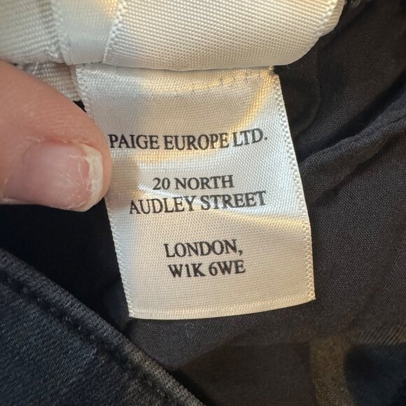 Paige Women's Blacktop Destructed Jeans - Picture 9 of 15